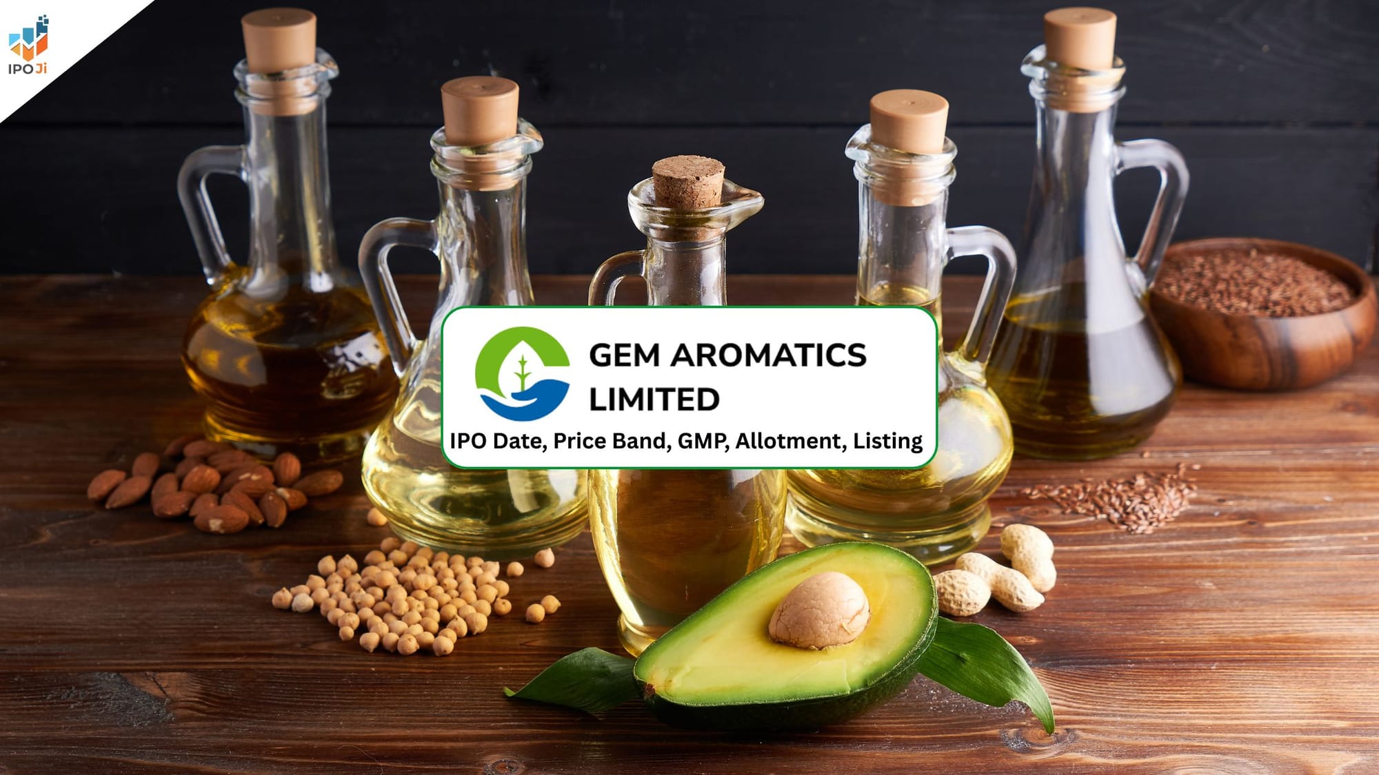 Gem Aromatics IPO 2025: Price Band, Dates, GMP, Lot Size & How to Apply via IPO Ji