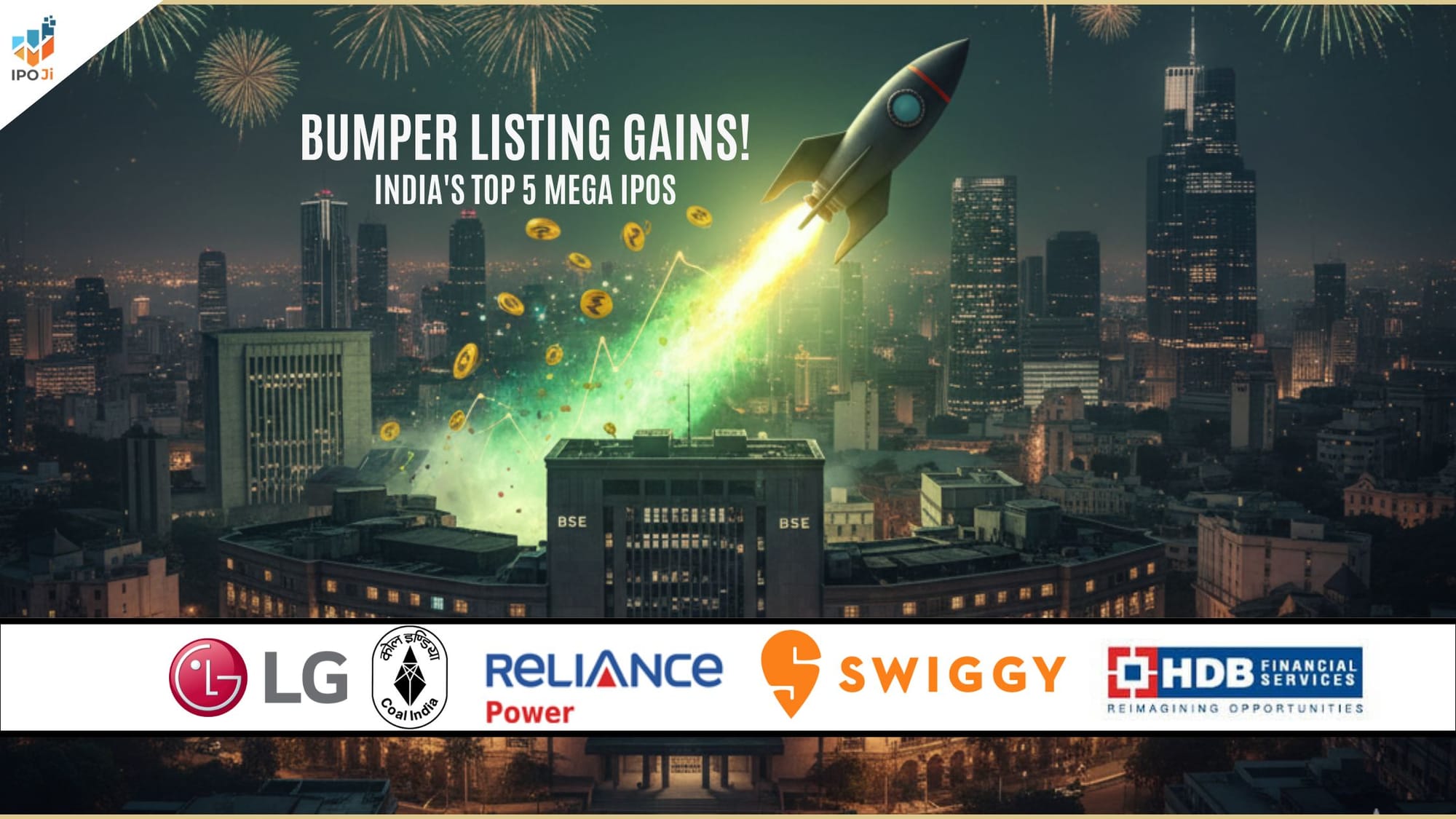Bumper Listing Gains! Unpacking India's Top 5 Mega IPOs