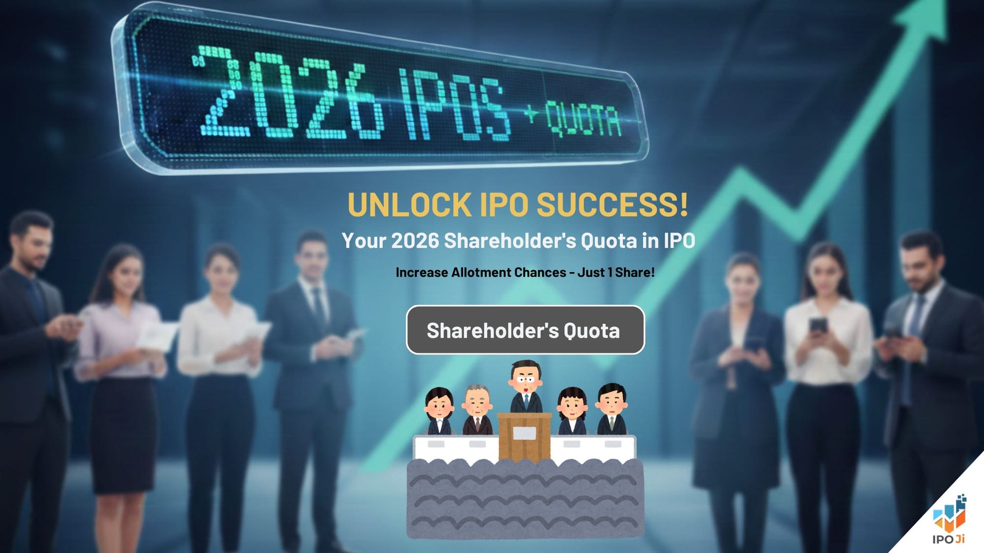 Eligibility criteria for shareholder quota IPOs 2026