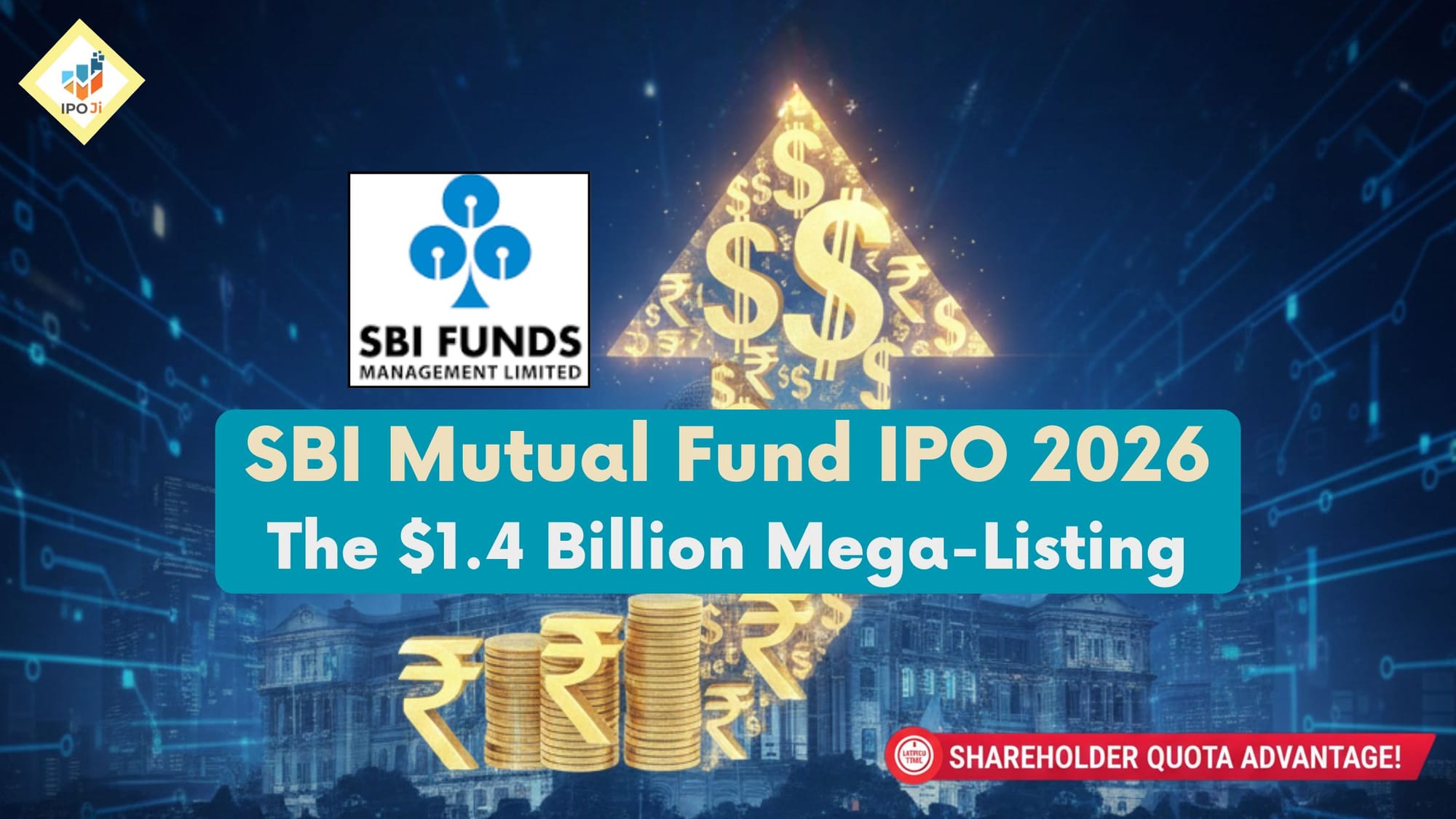 SBI Mutual Fund IPO 2026: The $1.4 Billion Mega-Listing Investors Can't Wait For