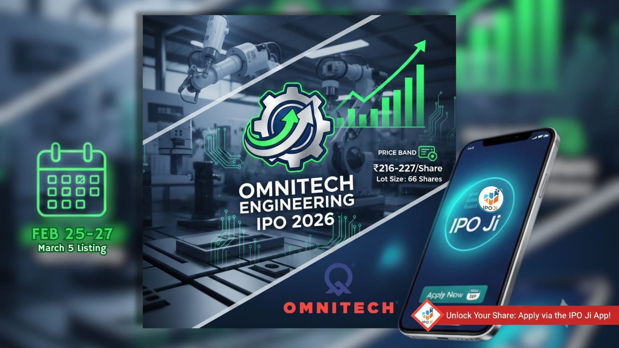Omnitech Engineering IPO 2026: Complete IPO Details, Dates, Price Band, Lot Size & How to Apply via IPO Ji