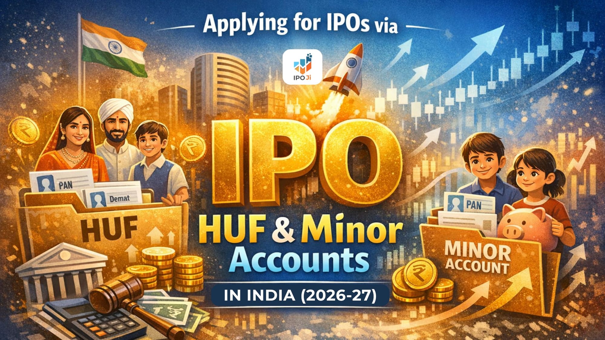 Applying for IPOs via HUF and Minor Accounts in India (2026–27)