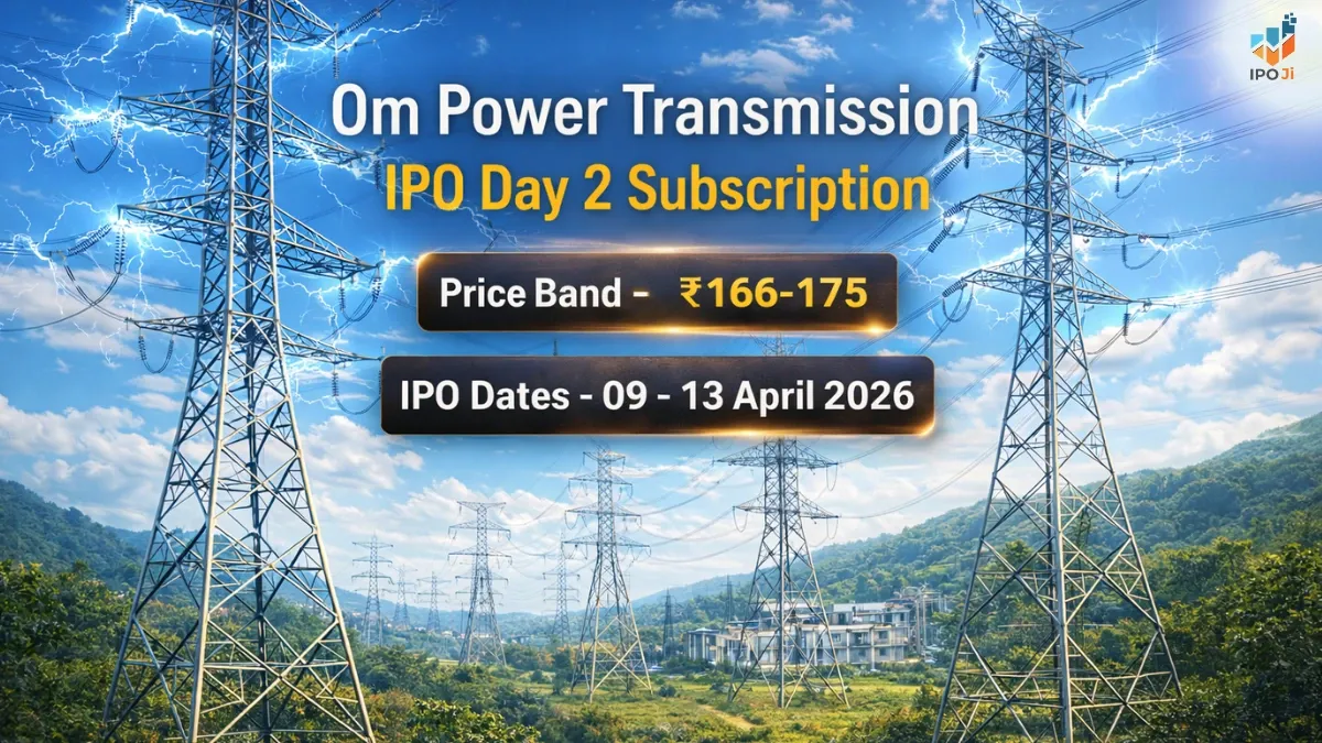 Om Power Transmission IPO Day 2 Subscription Status (Live) + GMP, Price Band & Key Dates