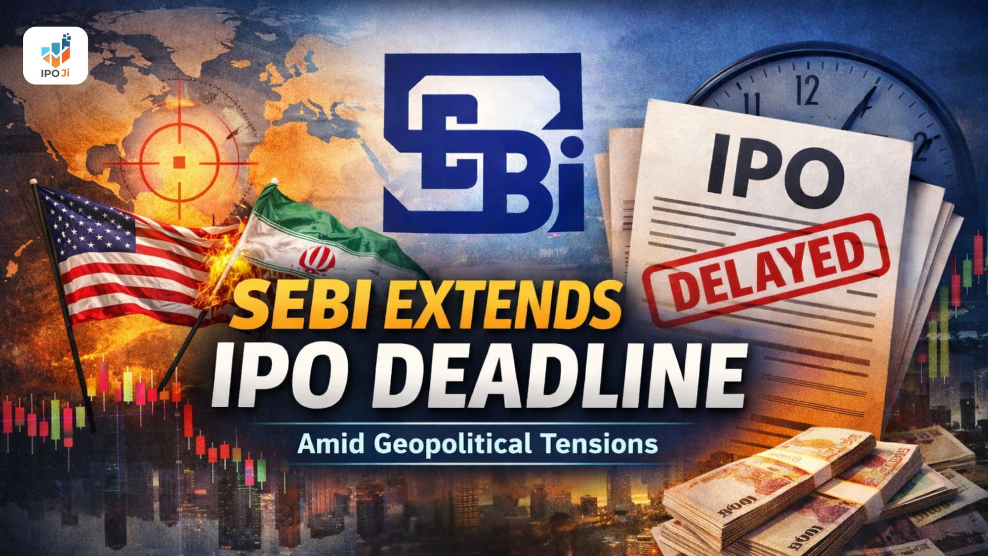 SEBI Extends IPO Clearance Deadline Amid War-Driven Market Volatility: A Strategic Relief for India’s IPO Market