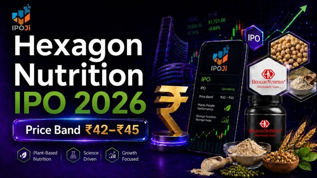 Hexagon Nutrition Limited IPO 2026 — Price Band, Dates, Lot Size & Allotment Status