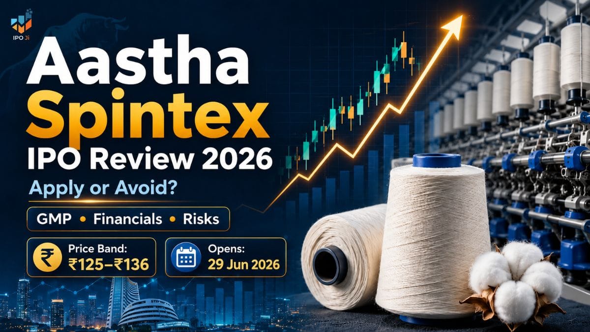 Aastha Spintex IPO Review 2026: Should You Apply? GMP, Financials & Risks