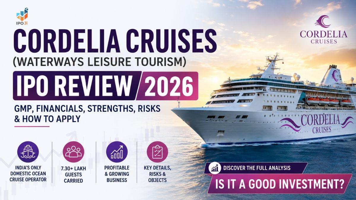 Cordelia Cruises IPO Review 2026: GMP, Company Details, Financials, Strengths, Risks & How to Apply
